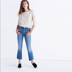 Madewell Cali demi boot jeans